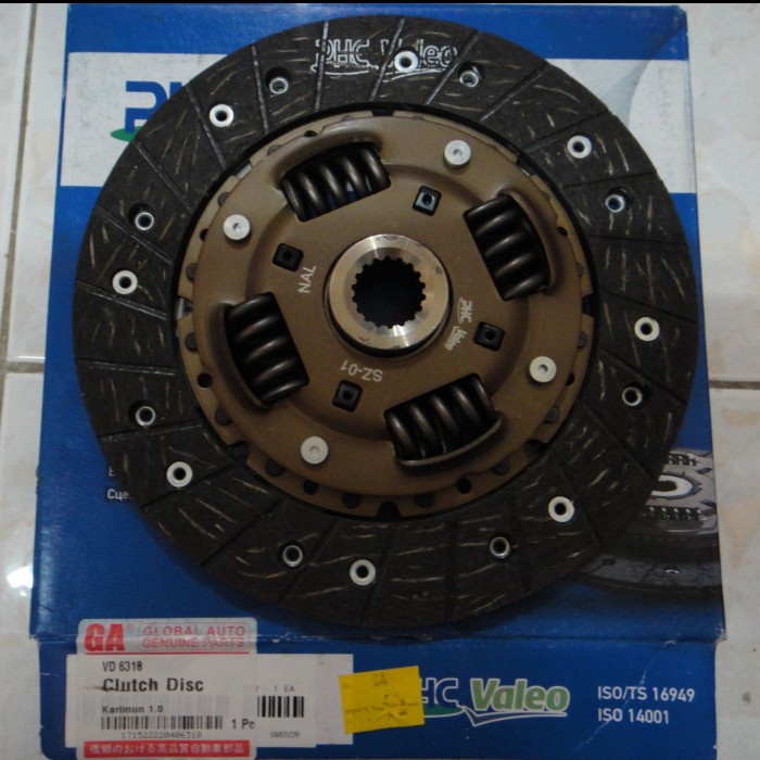 SPAREPART OTOMOTIF- Kampas Kopling Suzuki Karimun Kotak 1.0 Valeo Korea -KOMPONEN AKSESORIS