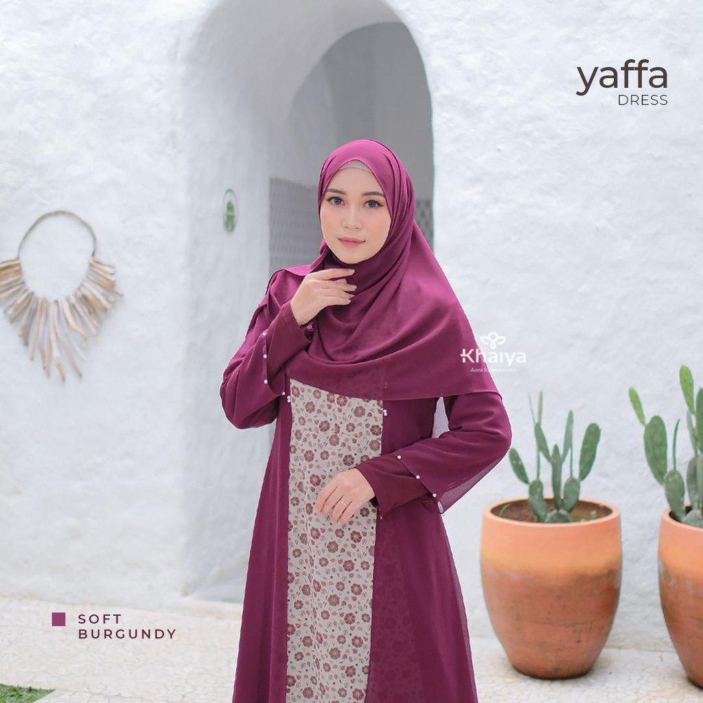 Yaffa 2 Dress by @khaiya.id Basic Kain