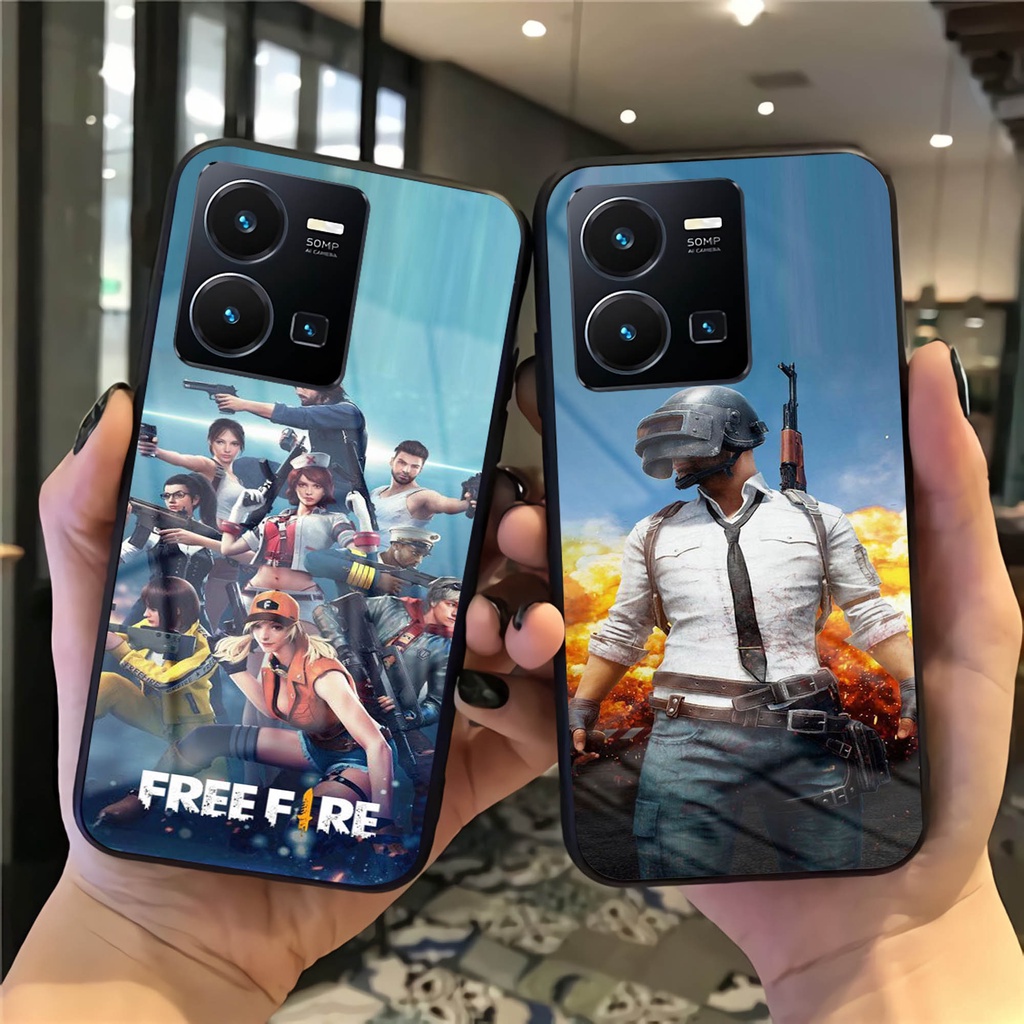 Softcase Glass VIVO Y35 2022 - GK17 - Case HP VIVO Y35 2022 - Case VIVO Y35 2022 - Kesing HP VIVO Y3