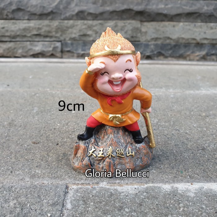 patung pajangan sun go kong miniatur kera sakti
