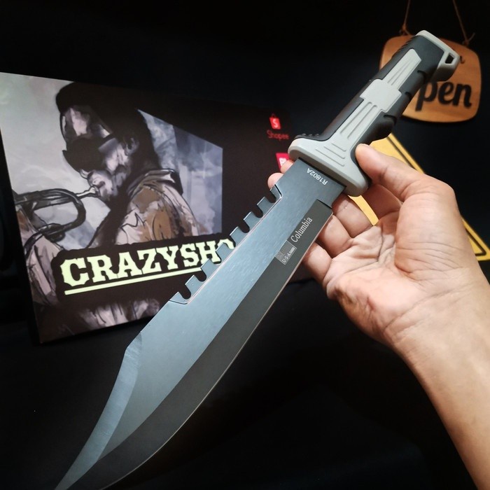 PISAU SURVIVAL MULTIFUNGSI / SURVIVAL KIT / PISAU SURVIVAL CAMPING