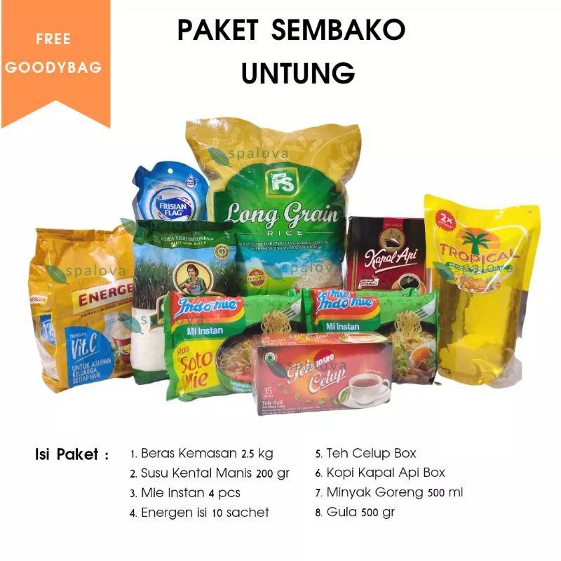 

Murah! Paket D0n@s1 Sembako Untung Pahala