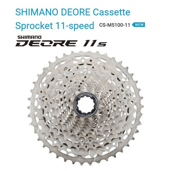 sprocket SHIMANO deore M5100 11 speed 11 42t 11speed MTB cassette