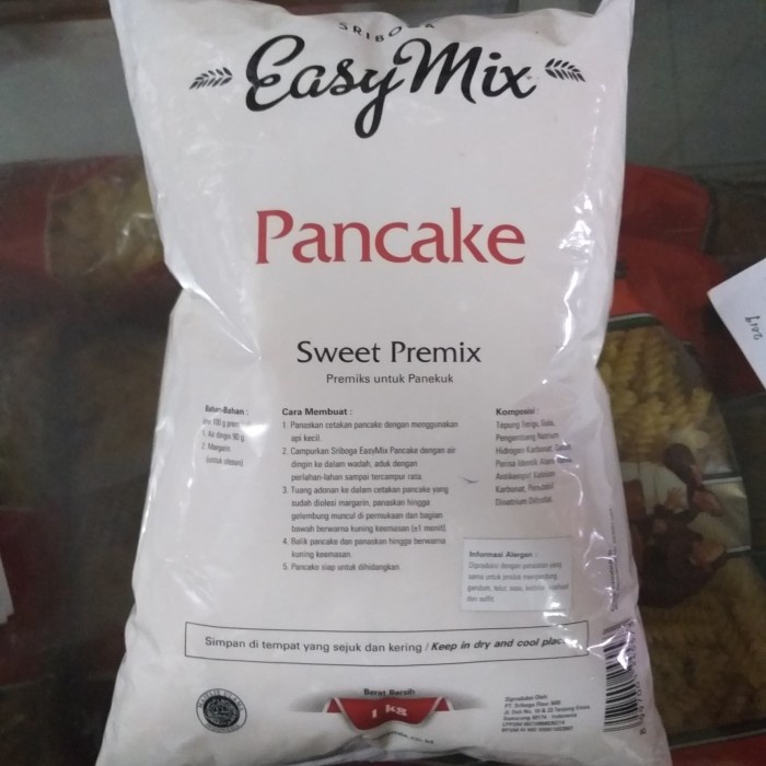 

sriboga easymix pancake 1kg tepung premix