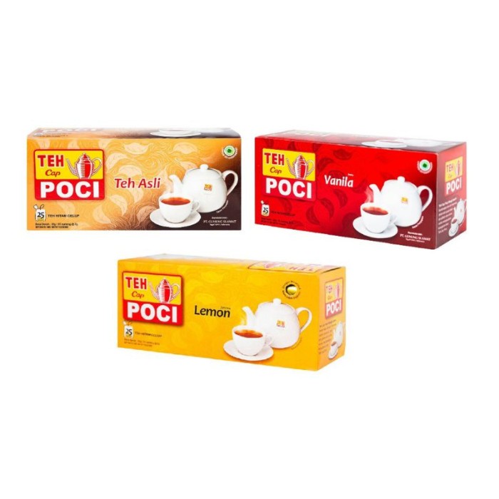 

Teh Celup Teh Cap Poci 25 pcs