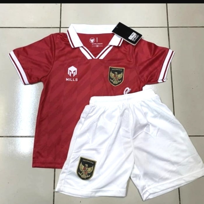 

BEST SELLER JERSEY BAJU BOLA TIMNAS INDONESIA HOME KIDS ANAK 2022 GRADE ORI - 16