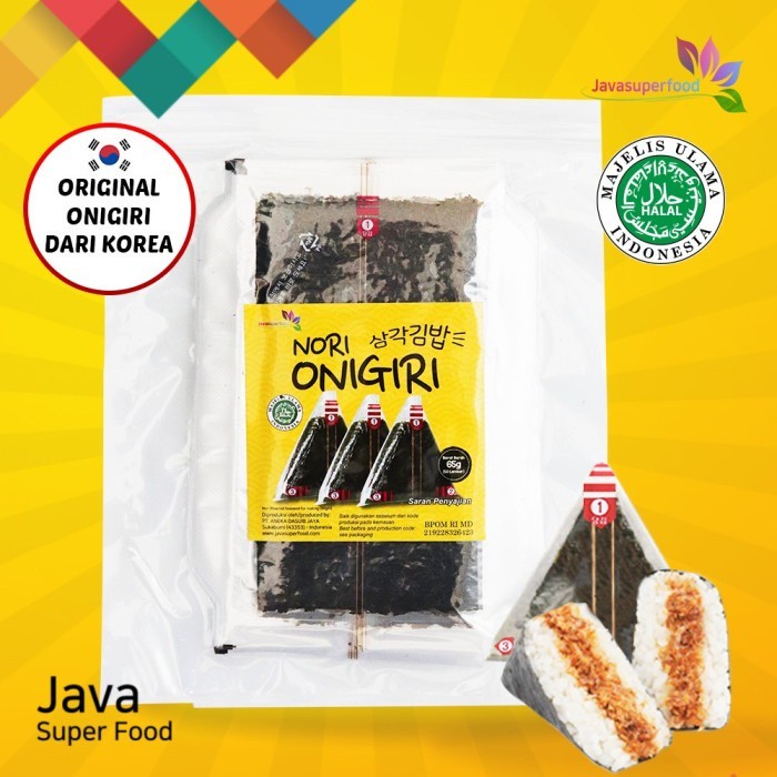 

RB NORI ONIGIRI Nori Wrapper Khusus Bungkus Nori Triangle / Sushi Nori