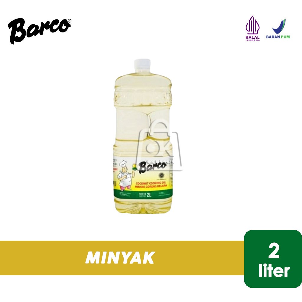 

Minyak Goreng Kelapa BARCO / Cooking Oil (Botol 2 Liter)