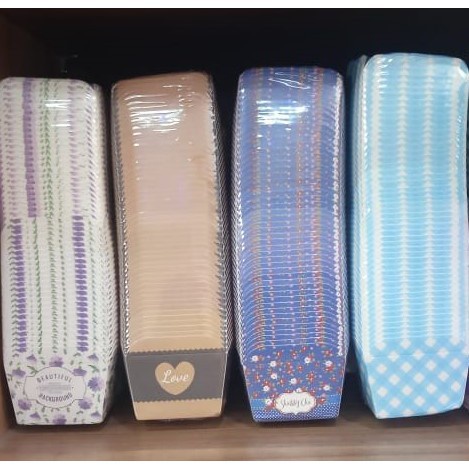 PAPER CASE ROTI  CUP MUFFIN KOTAK  KERTAS BAKING BLUDER