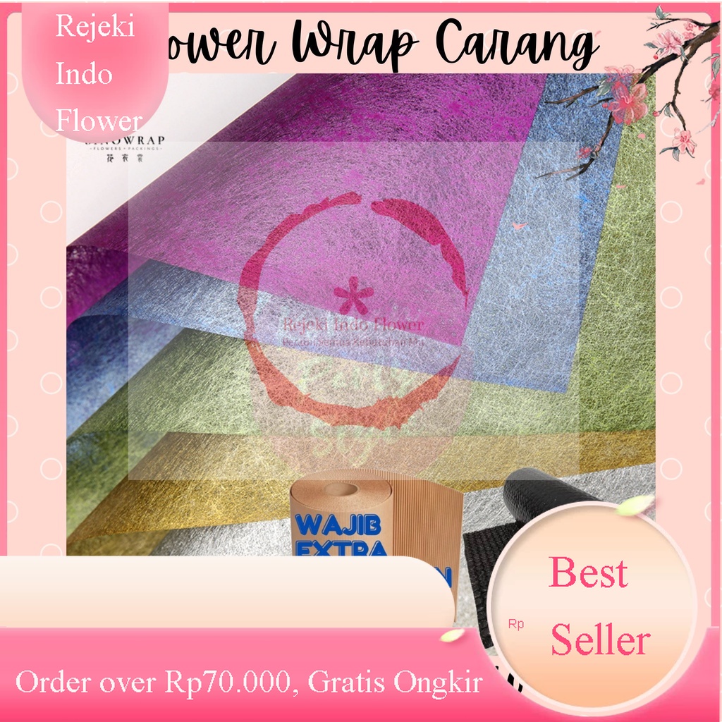 

KERTAS BUNGA CARANG METALIK FLOWER WRAPPING KERTAS CARANG BUKET KERTAS BUKET KERTAS