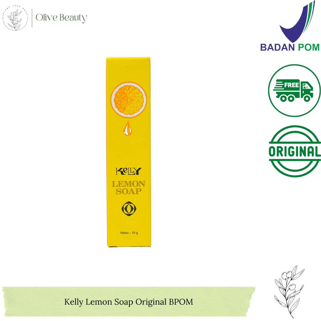 Kelly Lemon Soap Original BPOM