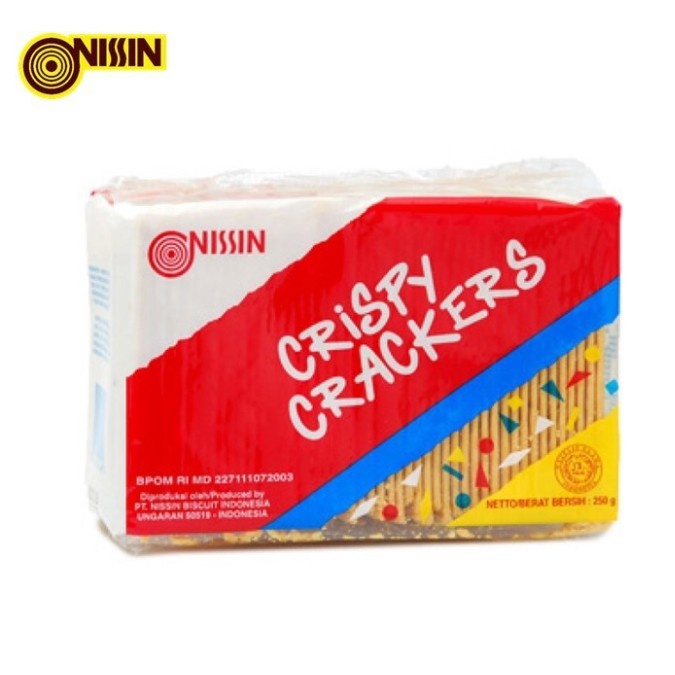 

NISSIN CRISPY CRACKERS 250gr NISSIN CRISPY CRACKERS CRISPY CRACKER