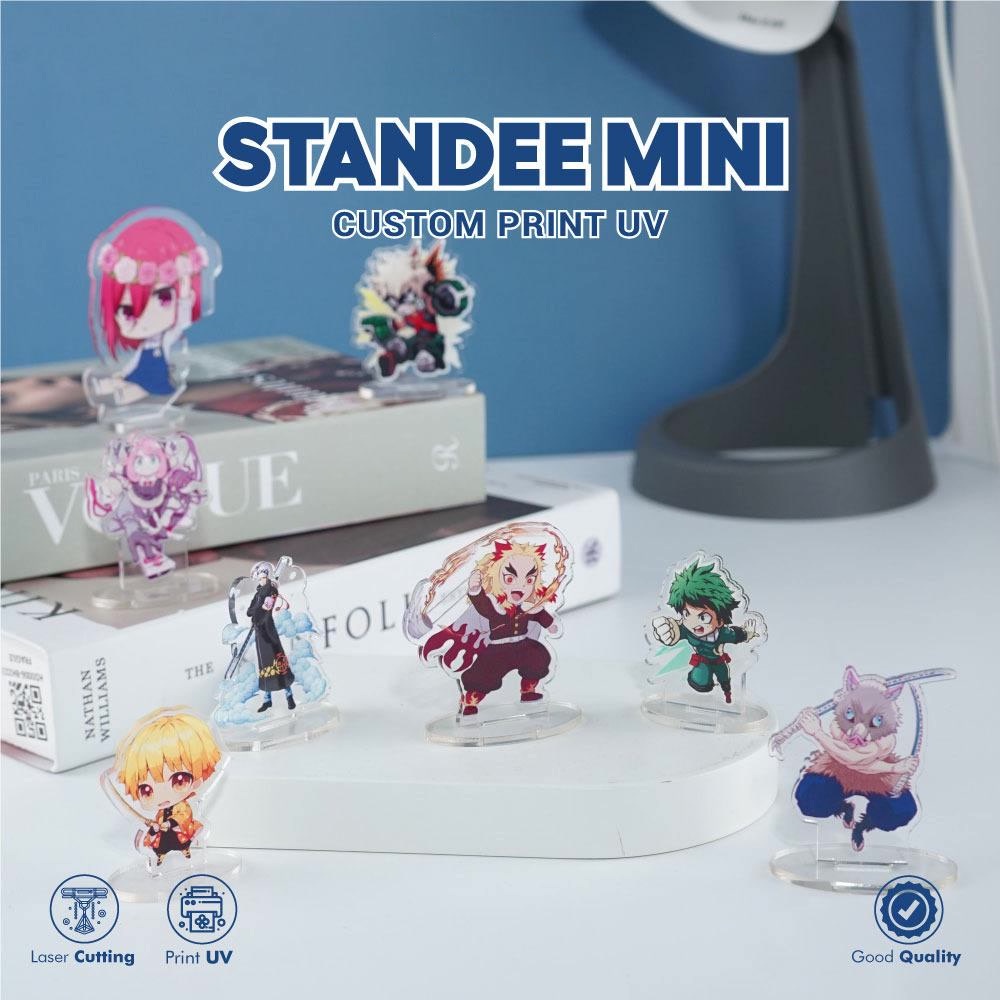 STANDEE MINI CUSTOM / STANDEE CUSTOM AKRILIK / STANDEE AKRILIK TRANSPARAN