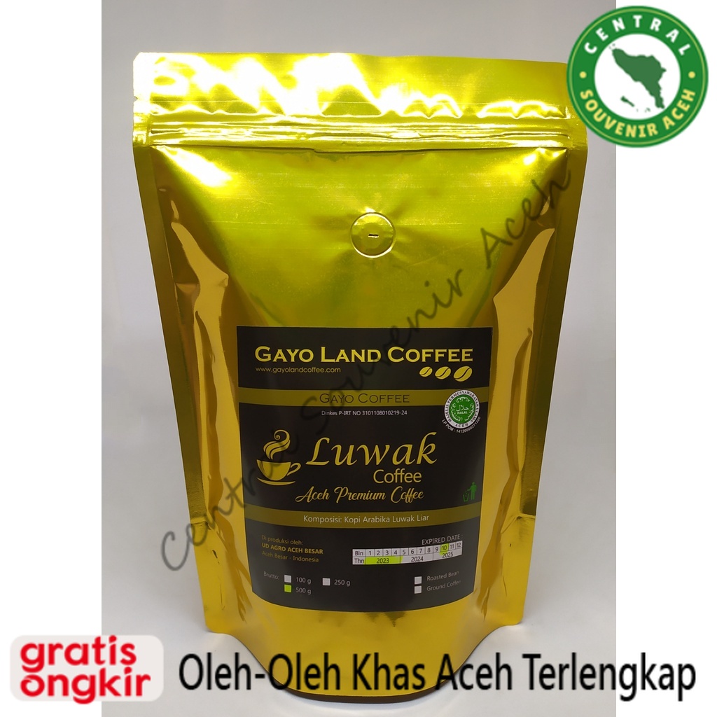 

Kopi Luwak Aceh Gayo 500 Gr