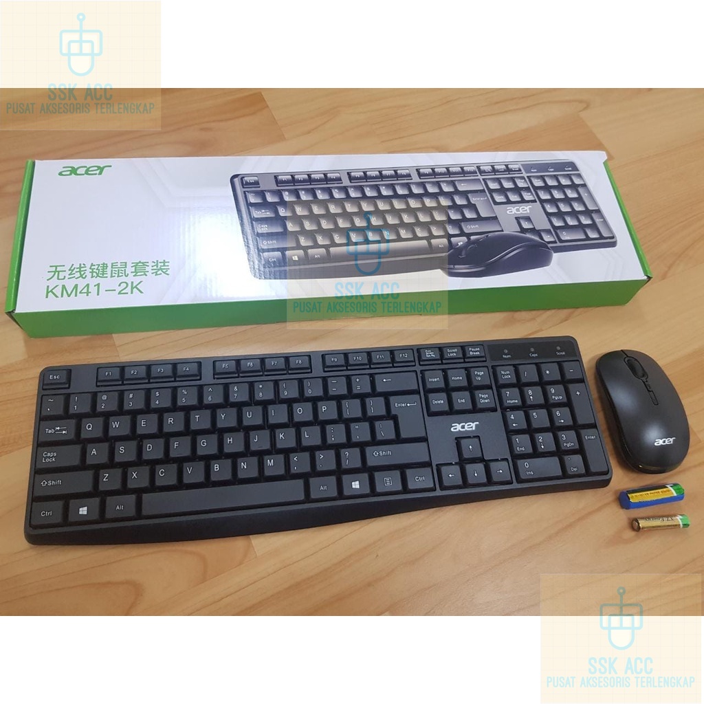 Keyboard Wireless Mouse Acer Km41 - 2k | Keyboard Wireless Mouse | Wireless Keyboard Mouse | Wireles