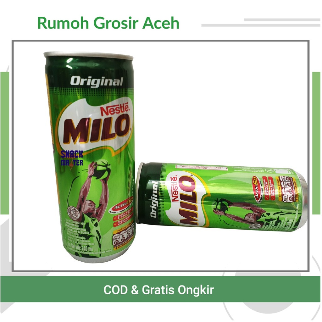 

{ACEH} MILO Kaleng 240ml (SZY)