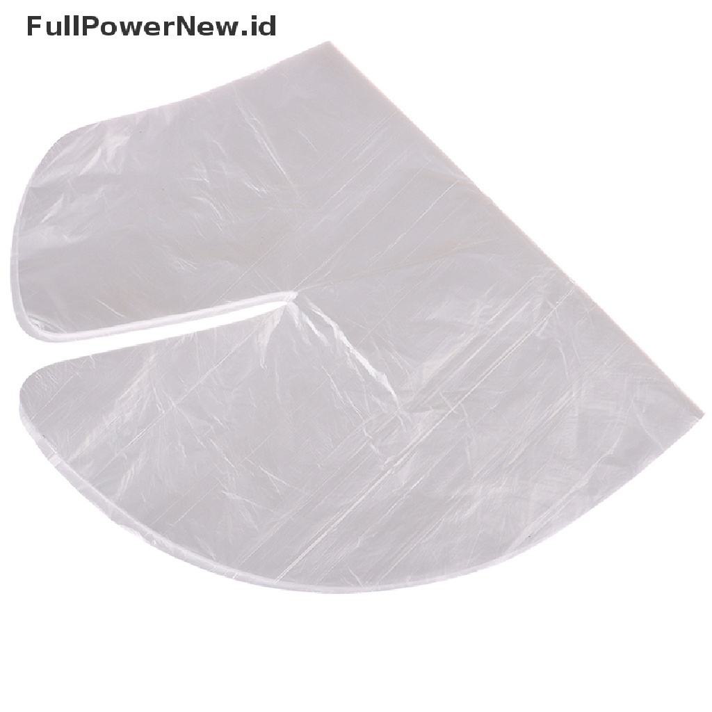 Power 100Pcs PE Flm Skin Care Full Face Cleaner Paper Kertas Plastik Sekali Pakai ID
