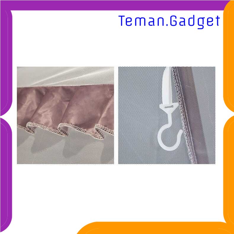 TG - ART Faroot Jaring Anti Nyamuk Kelambu Kasur Tempat Tidur 150x200cm - A76