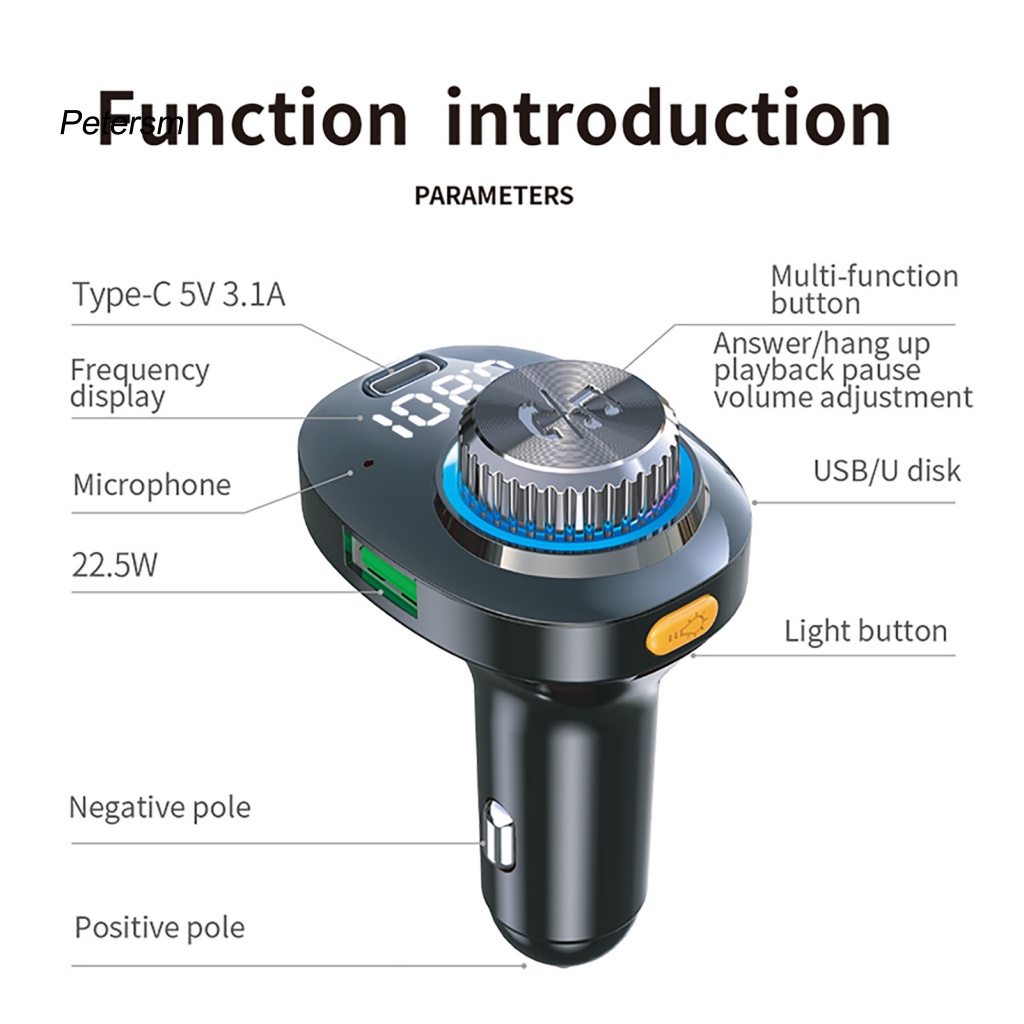 Pp Lossless Suara Charger Telepon Mobil Untuk Handphone MP3 Player Multifungsi Auto Charger Portable