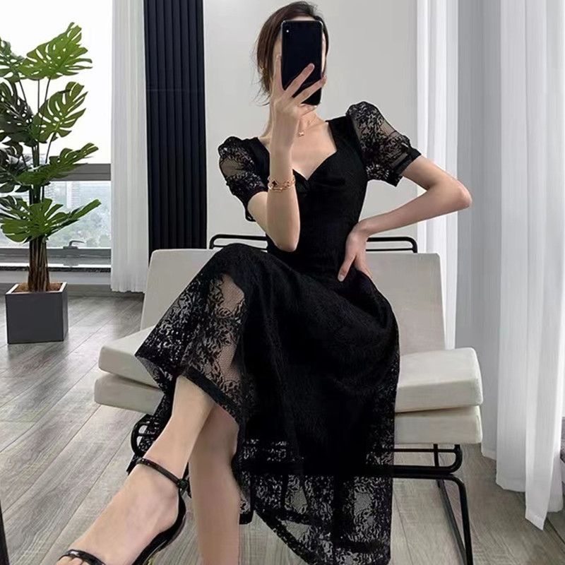 Women's French Hepburn Retro Dress