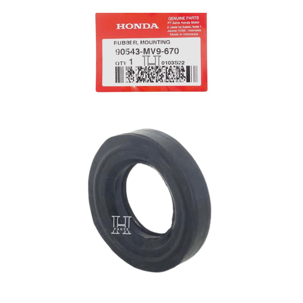 KARET SIL SEAL BAUT HEAD TUTUP SILINDER RUBBER MOUNTING HONDA MATIK BEBEK SPORT 90543-MV9-670 ORIGIN