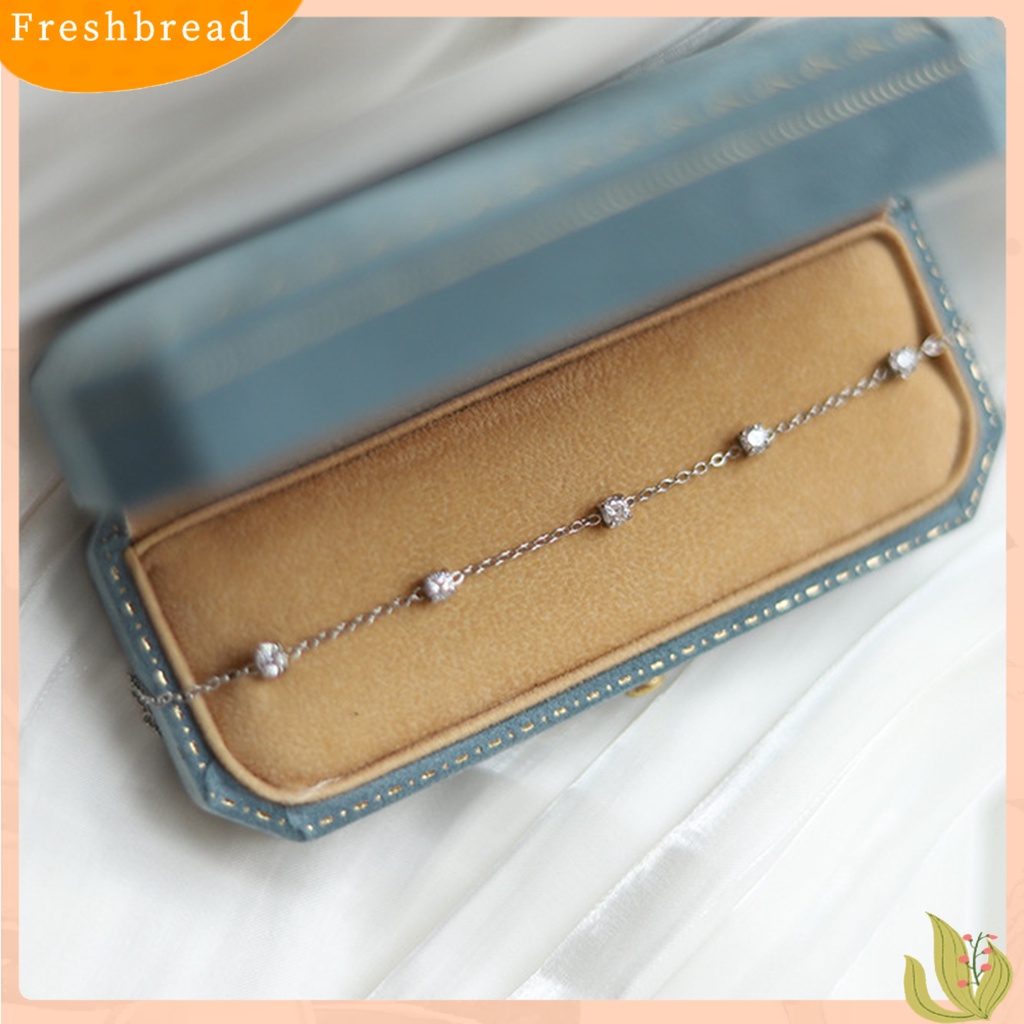 < Freshbread > Charms Bracelet Electroplating Five Star Charms Adjustable Light Mewah Hias Dekorasi Tidak Alergi Elegan Gelang Rantai Stainless Wanita Aksesori