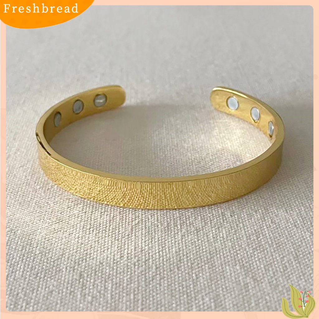 &lt; Freshbread &gt; 1Set ic Terapi Gelang Pengerjaan Halus Adjustable Alloy Hitam Perawatan Kesehatan ic Cincin Hadiah Ulang Tahun