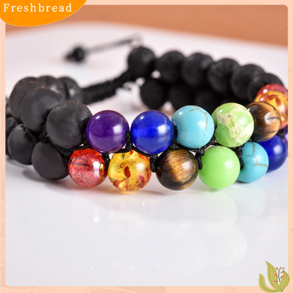 &lt; Freshbread &gt; Manik-Manik Kepang Ganda Planet Gelang Milky Way Universe Stone Frosted Bracelet Untuk Hadiah