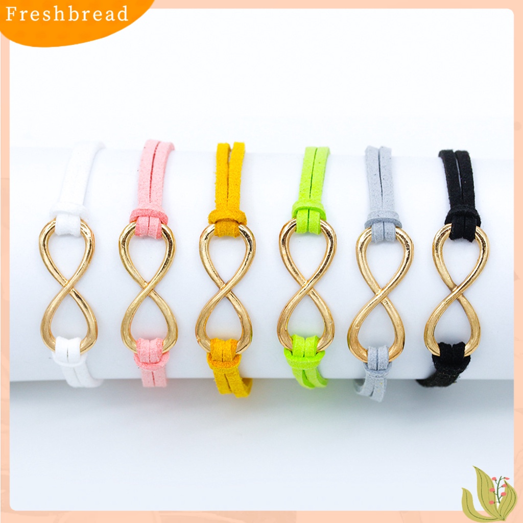 &lt; Freshbread &gt; Gelang Adjustable Handmade Alloy Wanita Pria Link Strentch Bracelet Untuk Ulang Tahun