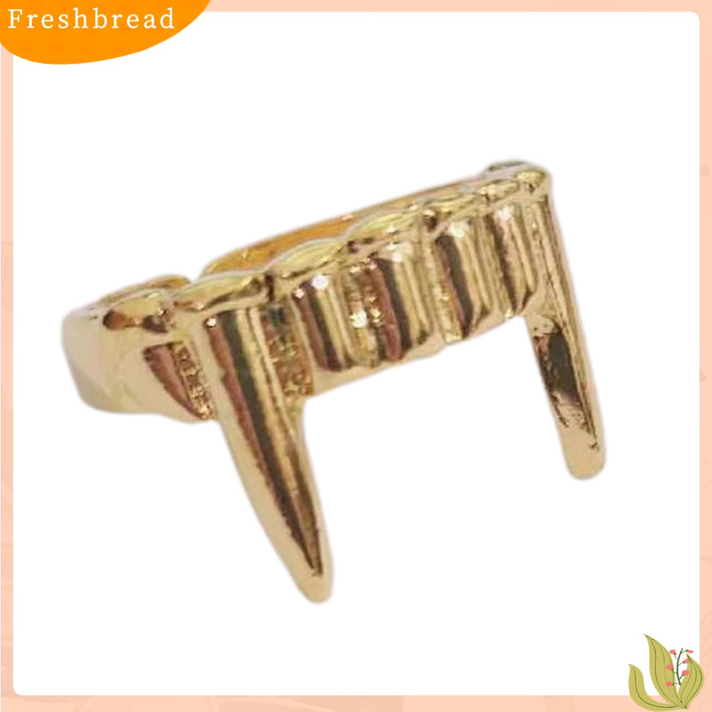 &lt; Freshbread &gt; Cincin Gigi Kepribadian Unisex Retro Adjustable Untuk Pakaian Sehari-Hari