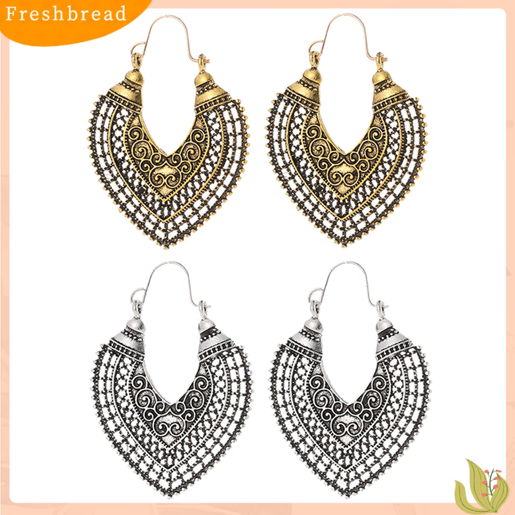 &lt; Freshbread &gt; Anting Wanita Bohemian Alloy Wanita Bohemian Liontin Telinga