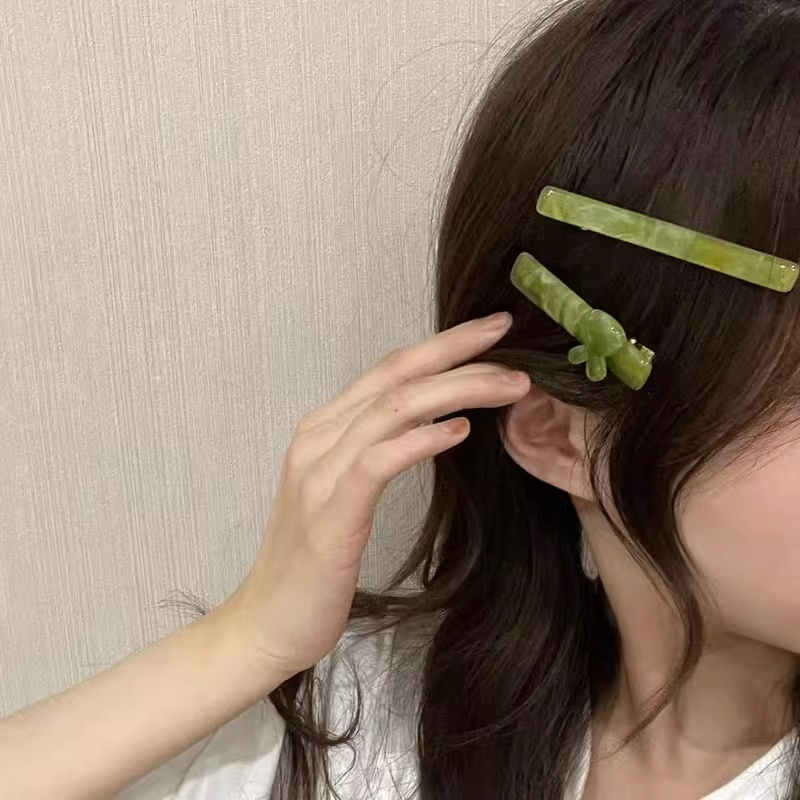 1pcs Jepit Rambut Kelinci Lucu Hairpin Bang clip Untuk Gadis Manis