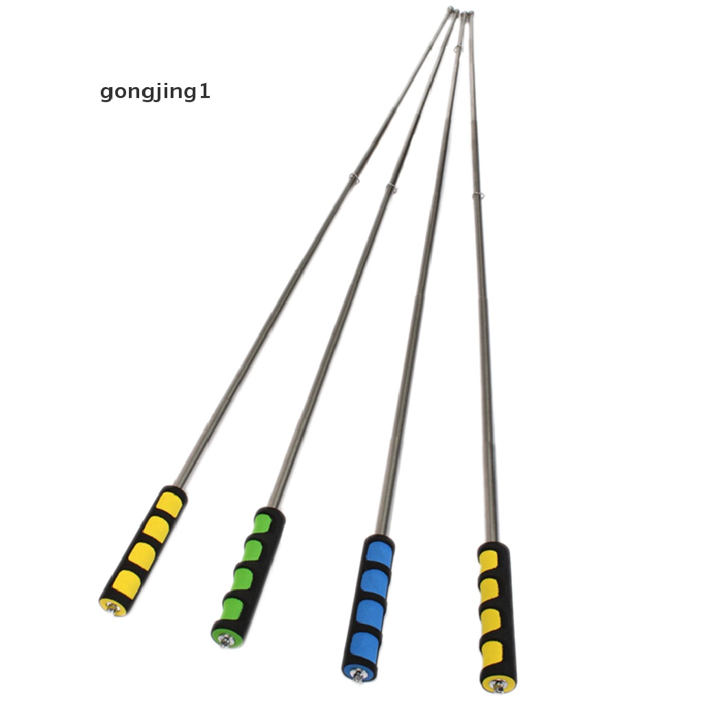 Ggg Tiang Bendera 1.2M Portable Telescopic Flag Handheld Pole Alat Untuk Bendera Windsock ID