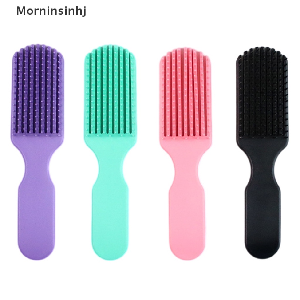 Mornin Sikat Rambut Detangling Brush Pijat Kulit Kepala Sisir Rambut Detangling Brush Untuk Curly id