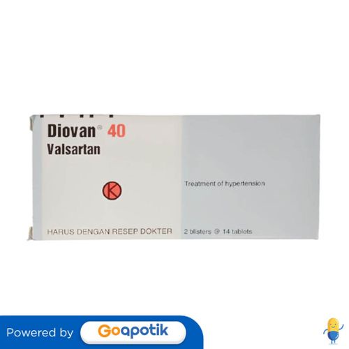 DIOVAN 40 MG BOX 28 TABLET
