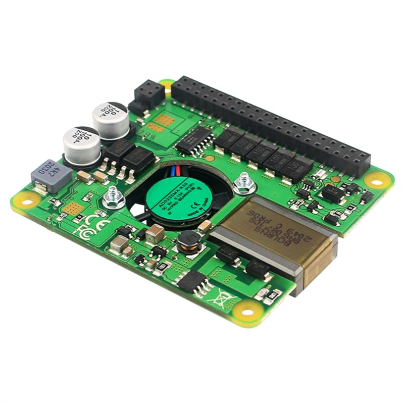 Zzz Untuk RaspberryPi 4B PoE+Topi802 3af Perlengkapan Standar Wajib 5VDC 4A Cooler