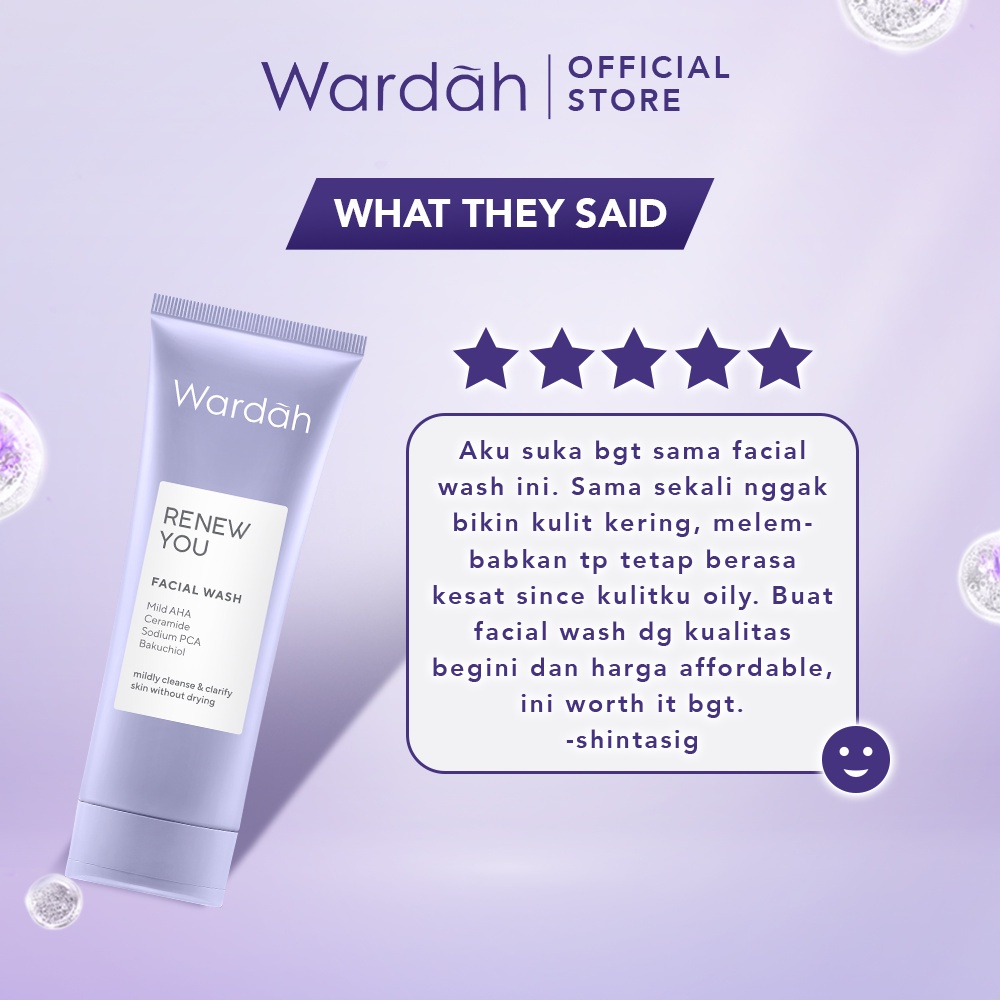 Wardah Renew You Facial Wash 100ml