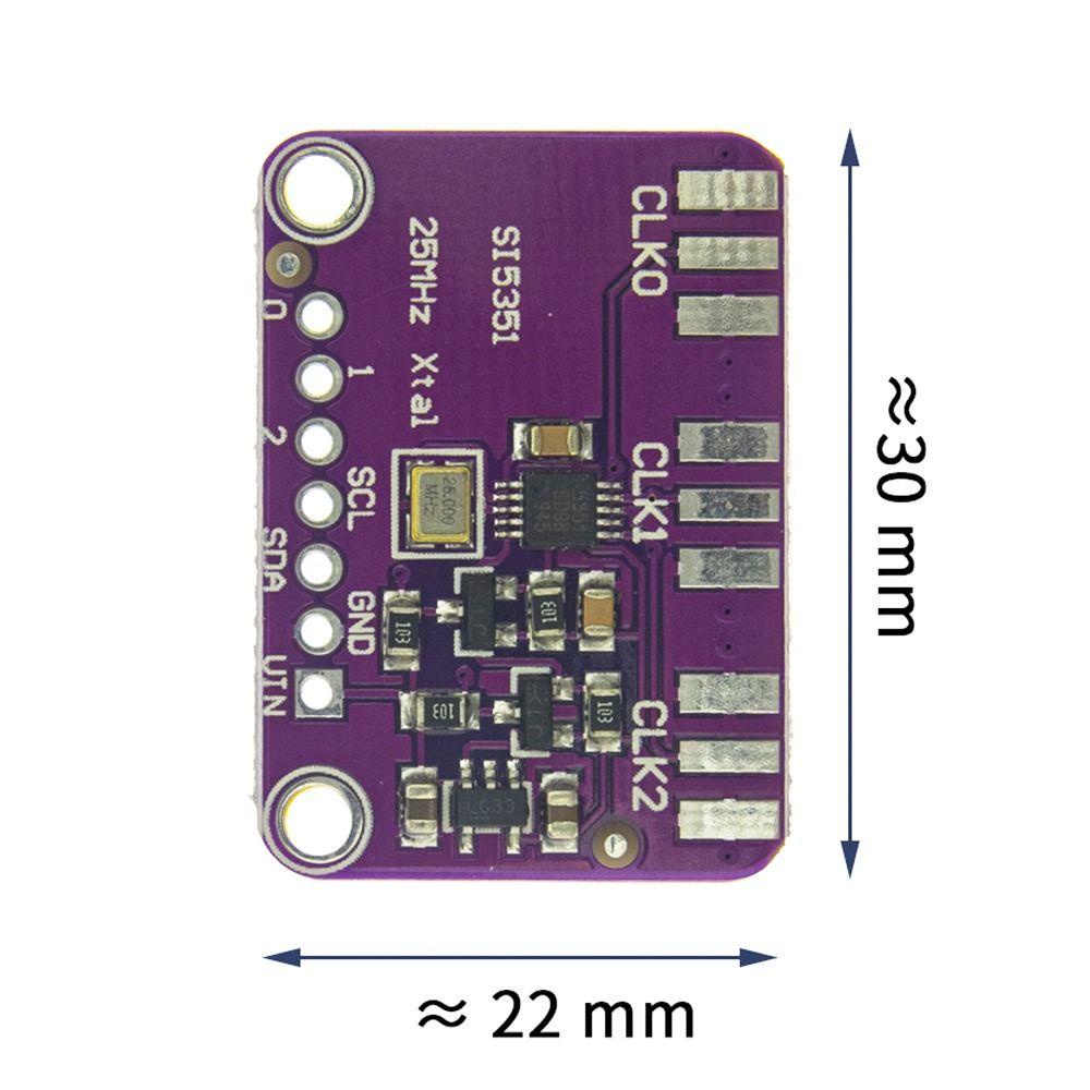 Populer Si5351 Generator Sinyal Untuk Modul Breakout Board Arduno 8KHz-160MHz I2C IIC