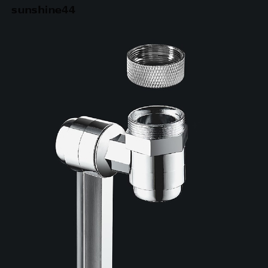 Sunshine Alloy Rotasi Universal Keran Aerator Retracta Lengan Robot Putar Faucet Extension Aksesori Dapur Faucet Extender ID