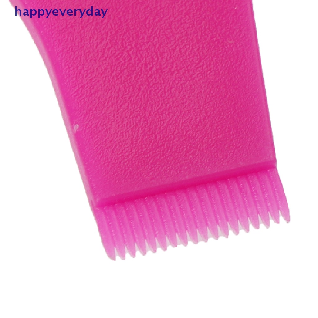[happy] 10pcs/pack Reusable Plastic Eyelash Brush Clean Y Shape Cangkok Bulu Mata [ID]