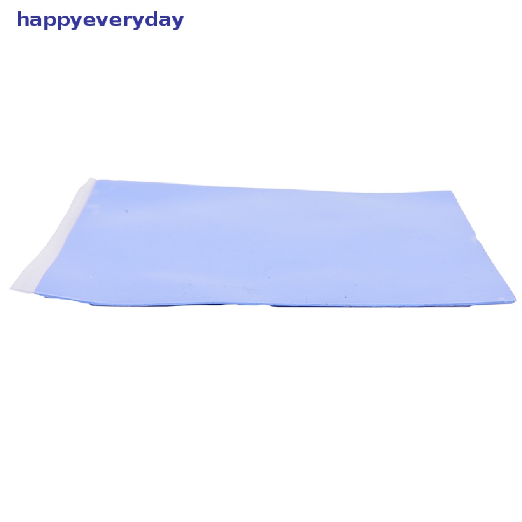 [happy] Biru GPU CPU Heatsink Pendingin Thermal Conductive Silicone Pad100mmx100mmx0.5mm [ID]