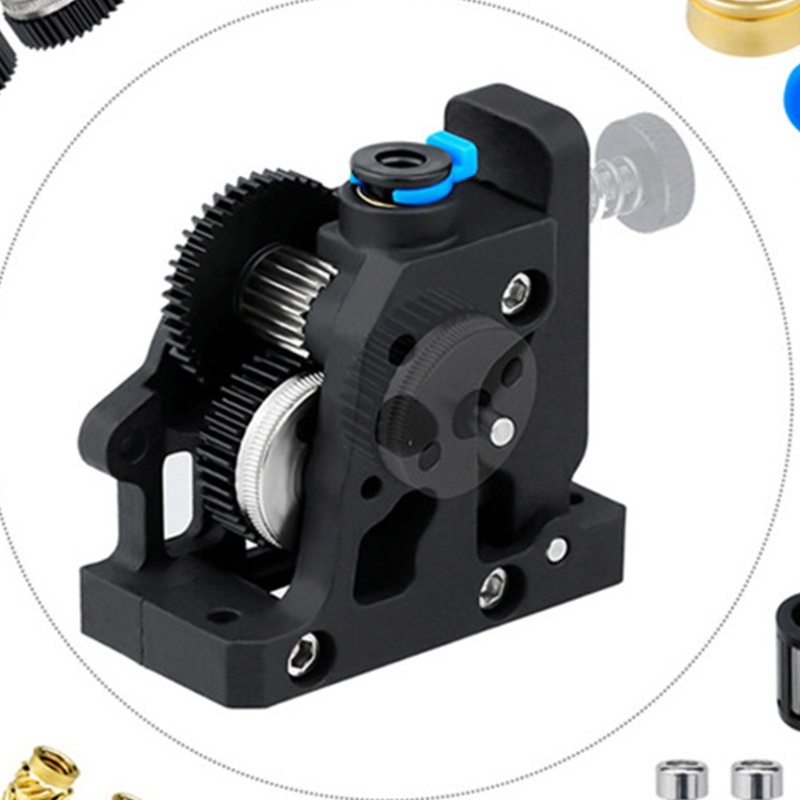 Zzz Hardened Steel Gear Extruder Kit HGX Extruder Untuk Printer Ender3 Ender5 CR10 3D