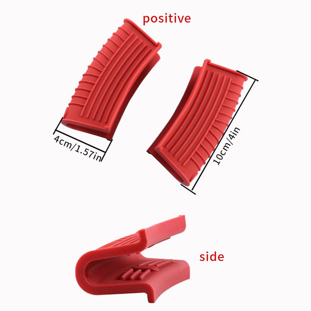 3pcs/set Pegangan Panci Cover Pan Handle Silicone Sleeve Hot