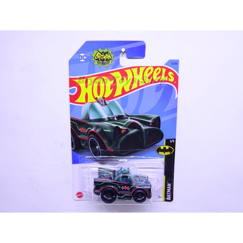 Hot Wheels Classic TV Series Batmobile Hijau