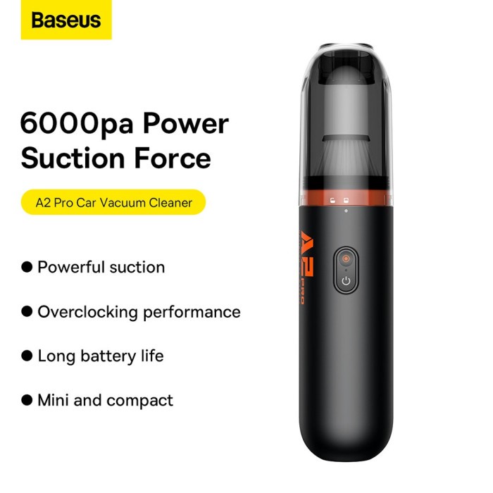 Baseus A2 Pro Car Vacuum Cleaner Vacum Vakum Penyedot Debu (6000pa)