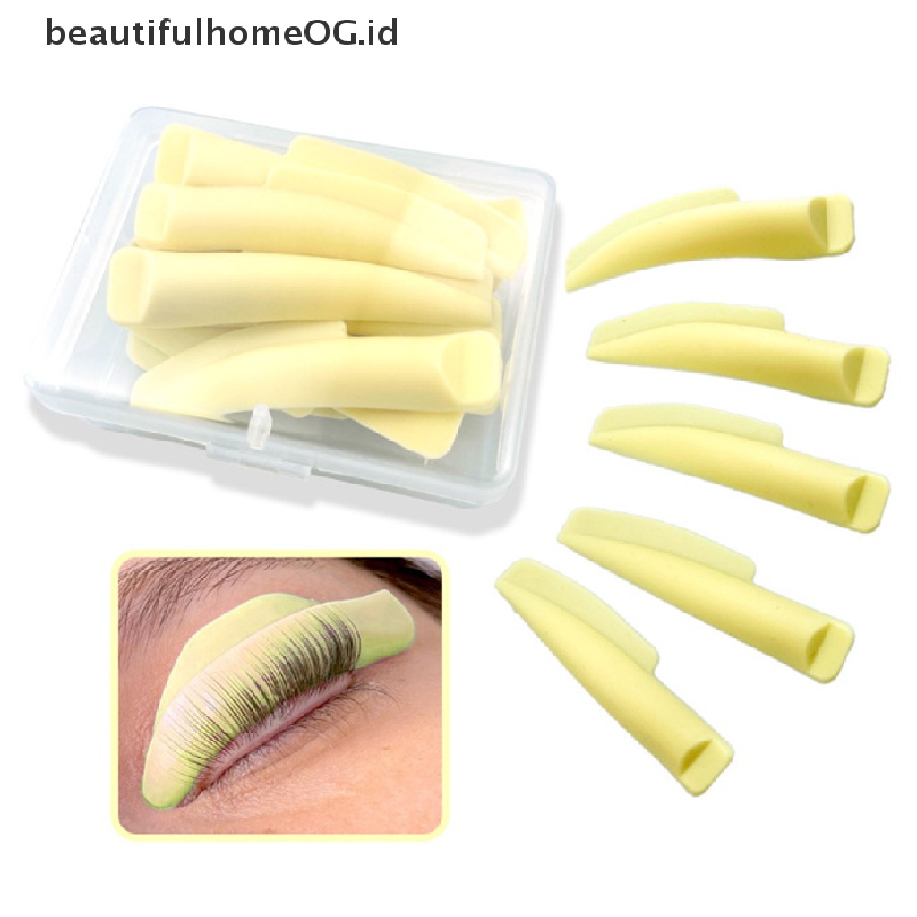 // Lebaran// 5pasang/Set Lash Lift Lifg Curlers Curl Silicone Shields Pads Reusable Kit **