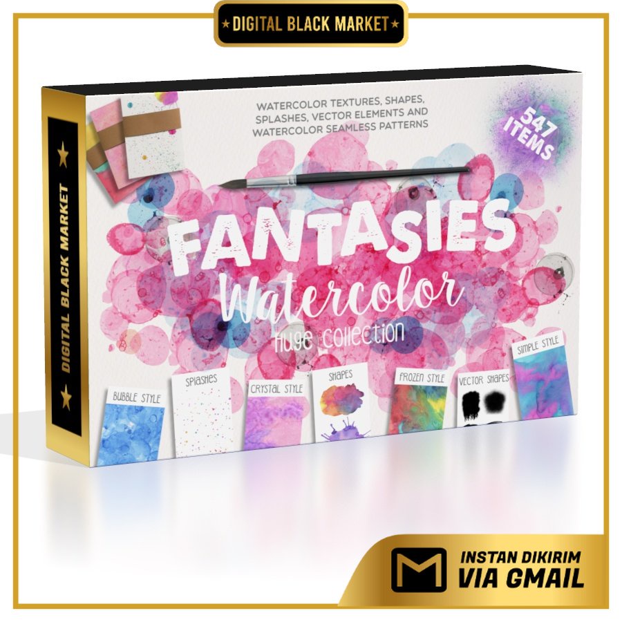 Fantasies Watercolor Collection