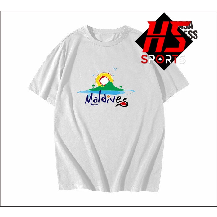 KAOS OLEH- OLEH MALDIVES - BAJU MALDIVES - SOUVENIR MALDIVES