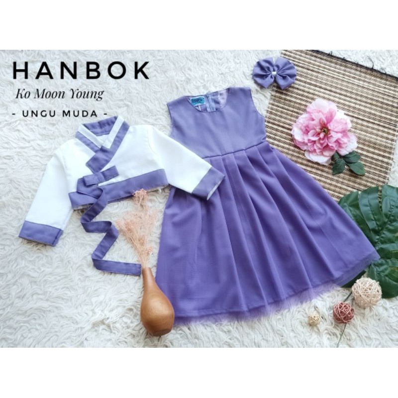 GAMIS ANAK & DEWASA /  DRESS KARDIGAN  "' HANBOK KO MOON YOUNG "'