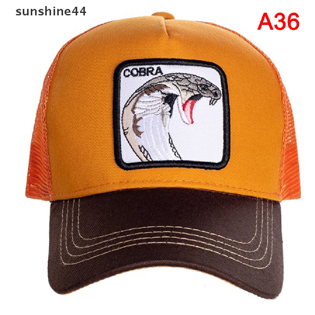 Sunshine Topi Jaring Animal Farm Trucker Topi Baseball Topi Ayah Topi Snapback ID